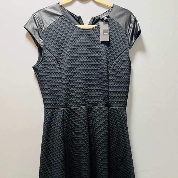 🖤MOSSIMO BLACK DRESS QUILTED DRESS NWT🖤 - Picture 1 of 8